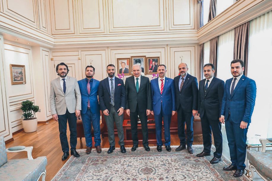 Yönetim Kurulu Başkanımızın Ankara Ziyaretinden Kareler